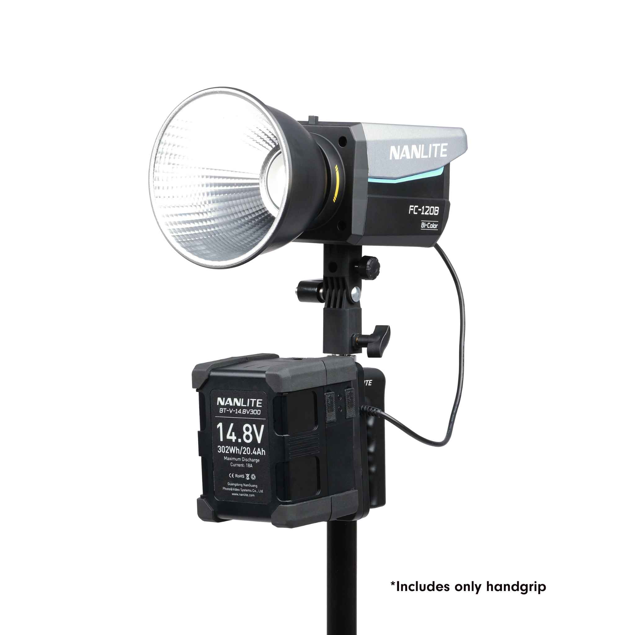 V-Mount Battery Grip for FC-120C, FC-120B, and Forza 150B - Image 5